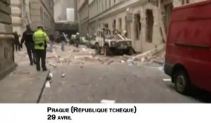 Une quarantaine de blessés dans une explosion à Prague