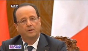 François Hollande en voyage officiel en Chine