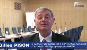 Interview de Gilles Pison - cese