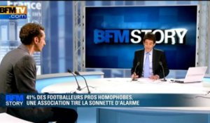 BFM STORY: 41% des footballeurs pros homophobes, une association tire la sonnette d'alarme - 30/04