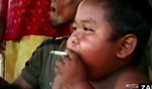 Bebe Qui Fume Fumeur A 2 Ans A La Tele Allemande Sur Orange Videos