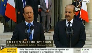 Syrie : Hollande plaide "pour une solution politique"