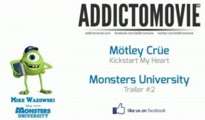 Monsters University - Trailer #2 Music #1 (Mötley Crüe - Kickstart My Heart)