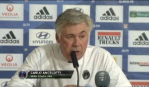 36e journée - Ancelotti : "Ibra était un peu énervé"