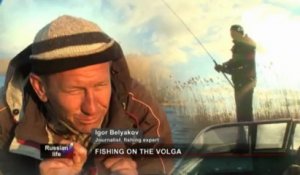Partie de pêche sur la Volga