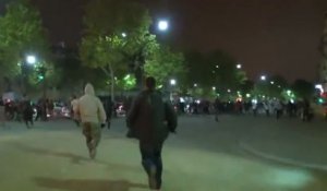 Heurts sur les Champs-Elysées dimanche, après la victoire du PSG