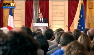 François Hollande "Ce qui s'est passé au Trocadéro est une agression contre l'image de la France" – 16/05