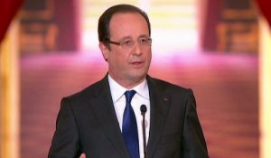 La conférence de presse de François Hollande en moins de trois minutes