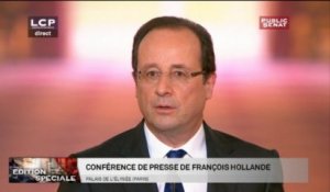 [VIDEO] : Ce qu'il faut retenir de la conférence de presse de François Hollande