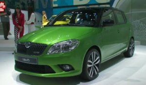 Skoda Fabia RS - En direct du salon de Genève 2010