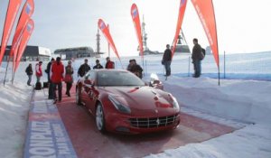 La Ferrari FF en balade dans les Dolomites