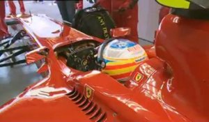 Alonso et Massa en démo à Valencia