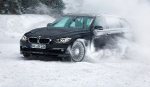 Alpina B3 Bi-Turbo sur la neige