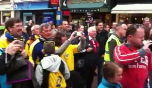 La présentation de la coupe d'Europe dans les rues de Dublin (2)
