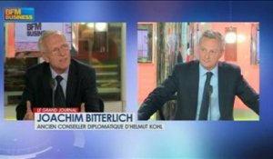 Bruno Le Maire et Joachim Bitterlich dans Le Grand Journal - 21 mai 2/4