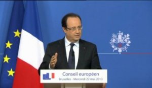 L'Europe s'attaque à l'évasion fiscale et aux paradis fiscaux selon Hollande