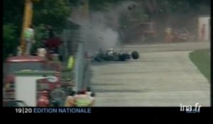 Accident Ayrton Senna 1er mai 1994 - Archive  INA