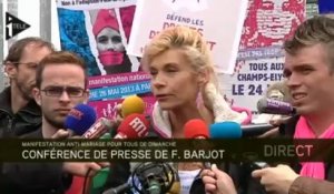 Frigide Barjot : "Je ne pense pas me rendre à la manifestation"