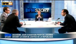 BFM STORY: Affaire Tapie, même mise en examen, Christine Lagarde ne démissionnera pas du FMI - 24/05