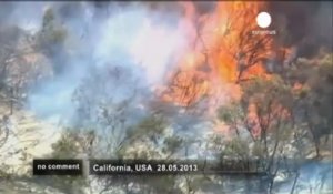 Violents feux de forêt en Californie - no comment