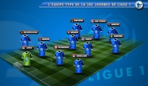 L'équipe-type de la 38e journée de Ligue 1