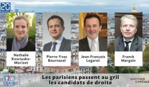 Paris : Municipales 2014 Les Parisiens passent au gril les candidats de droite