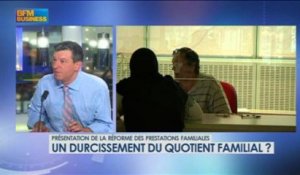 Nicolas Doze : Allocations familiale, le déficit de la branche famille est un mythe - 3 juin