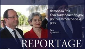 Prix Félix Houphouët-Boigny : les témoignages exclusifs d'Irina Bokova et Mario Soares