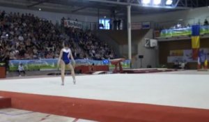 FFGYM - Clara Chambellant, 2013 Match France-Roumanie Junior, Sol