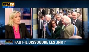 Marine Le Pen sur Serge Ayoub: "pas grand-chose à se dire et rien à faire ensemble" - 09/06