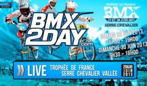 LIVE TROPHÉE DE FRANCE BMX 2013 À SERRE CHEVALIER