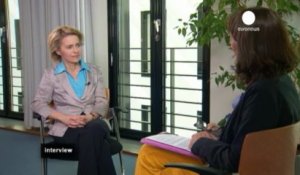 Ursula von der Leyen : "Je crois que d'ici 2020, 30% des...