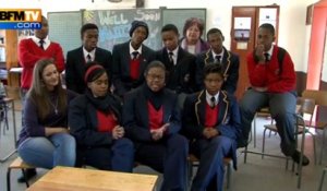 Nelson Mandela, un exemple pour les écoliers d'Afrique du Sud - 13/06