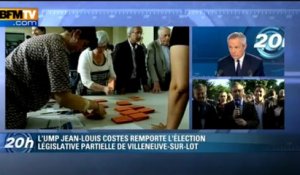 Villeneuve-sur-Lot: "voir le Front National à ce niveau-là est inquiétant", avoue Costes - 23/06