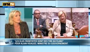 Marine Le Pen: l'invitée de Ruth Elkrief - 25/06