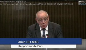 26 juin 2013 : La RSE : une voie pour la transition, économique, sociale et environnementale"