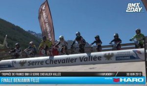 Finale Benjamin Fille Trophée de France BMX 2013 Serre Chevalier