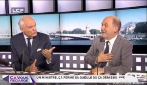 Ça Vous Regarde - Le débat : Un ministre, ça ferme sa gueule ou ça démissionne ?