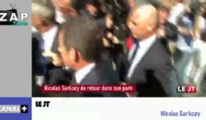 Zapping Actu du 9 Juillet 2013 - Retour de Sarkozy dans son clan - Faire ses courses en voiture