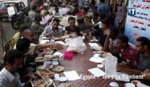 Egypte : les prix flambent