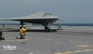 Un drone américain atterrit sur un porte-avions pour la première fois dans l'histoire