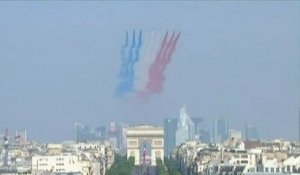 La patrouille de France ouvre le défilé du 14-Juillet