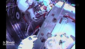 Un astronaute victime d'une fuite dans son casque lors d'une sortie dans l'espace