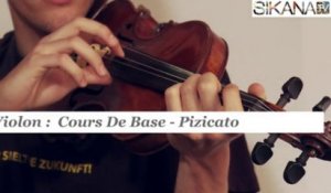 Cours violon : Le pizzicato - HD