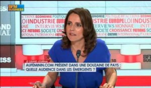 Marie-Laure Sauty de Chalon, PDG d'aufeminin.com dans Le Grand Journal - 17 juillet 4/6