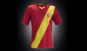 Le RC Lens dévoile son nouveau maillot domicile 2013/2014