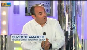 Olivier Delamarche: 50% des économistes se trompent, le QE va s'intensifier, Intégrale Placements - 23/07