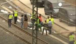 Espagne : les images du crash ferroviaire