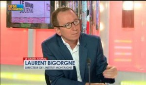 Laurent Bigorgne, directeur de l’Institut Montaigne dans Le Grand Journal - 24 juillet 1/6