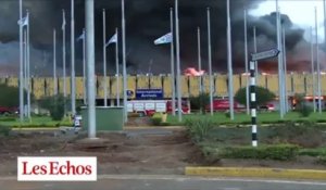 Nairobi : un incendie, des questions